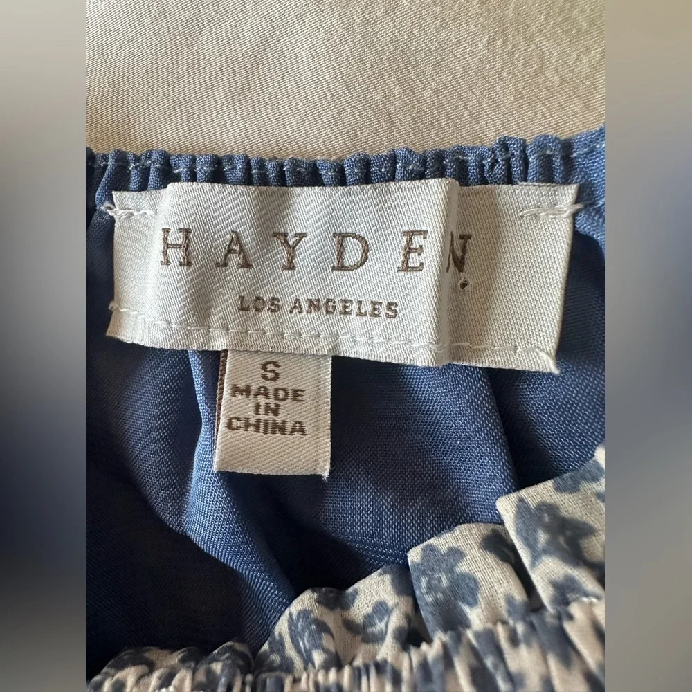 Hayden Smocked Floral Dress, Size S, EUC - Picture 8 of 11